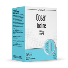 Дієтична добавка для щитовидної залози, з вмістом йоду Orzax Ocean Iodine 150 мкг, краплі 30 мл